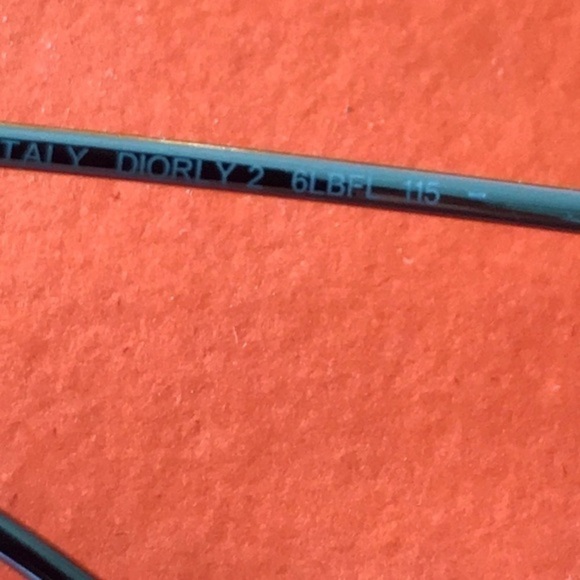 Vintage DIOR sun glasses authentic Y2K - Picture 9 of 9